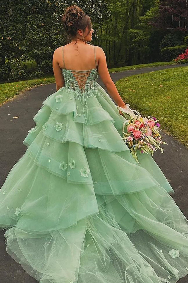 Long Pageant Dress Army Green VeraQueen Girl's One Shoulder Beaded Organza  Pageant Dress - A-Line Sleeveless Long Ball Gown Army Green 2020 Style  Pageant Dress For Girls