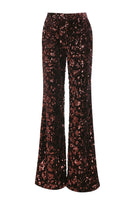 Load image into Gallery viewer, 2 Piece Sparkly Coffee Sequin Peak Lapel Women Prom Suits with Sash