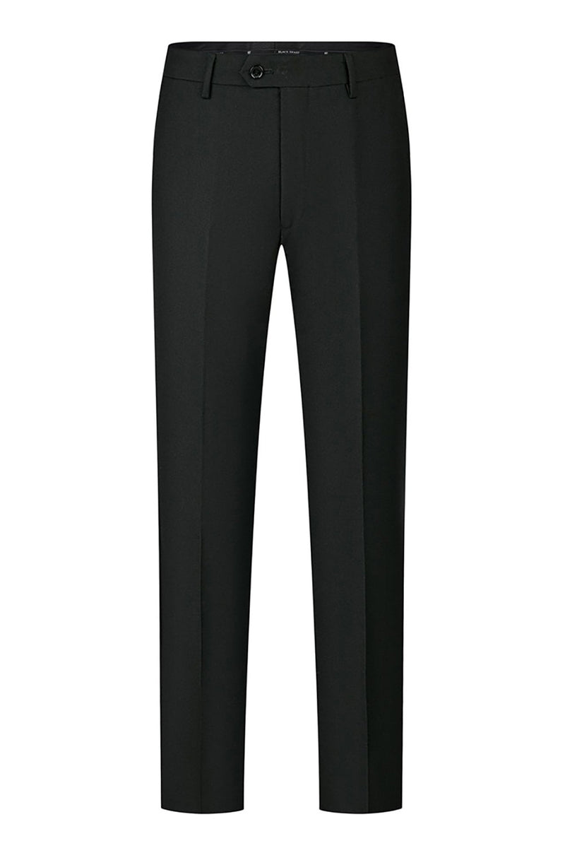 Load image into Gallery viewer, Sparkly Black 3 Piece Prom Men's Suits with Rhinestones