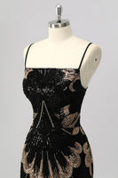 Load image into Gallery viewer, Sparkly Black Backless Tight Beaded Short Prom Dress