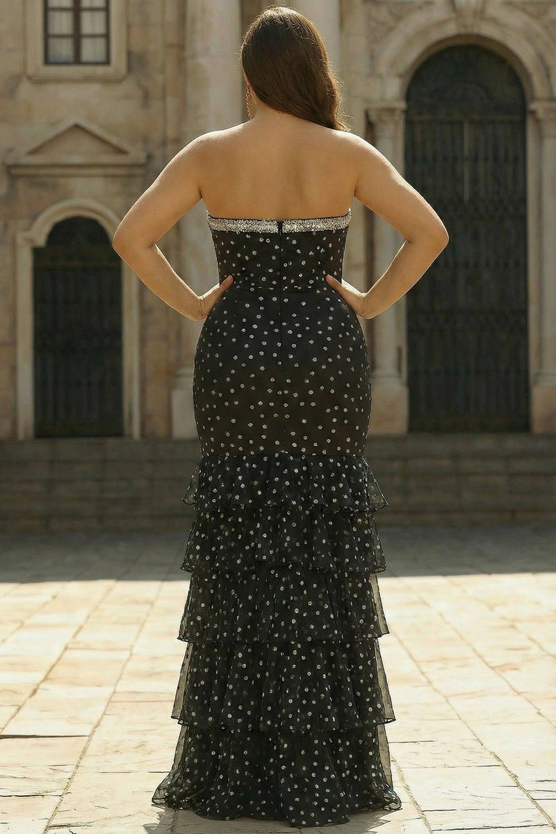 long black dress lulus Black