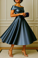 Load image into Gallery viewer, Sparkly Daffodil Mid-Calf Sequin Mother of the Bride Dress