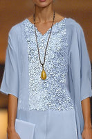 Load image into Gallery viewer, 3 Piece Dusty Rose Lace Long Mother of the Bride Pant Suits with Jacket