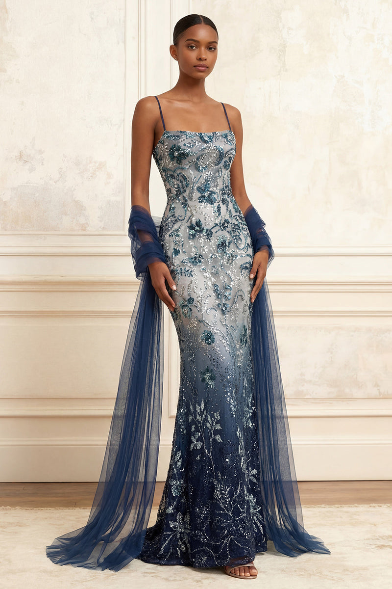 navy beaded evening dress Queendancer Women Sparkly Floral Long with Shawl Spaghetti Straps Mermaid Prom Dress – queendanceruk Navy Multi On Cettire KEEN Men's Skokie Waterproof Men's Size:7.5 US
