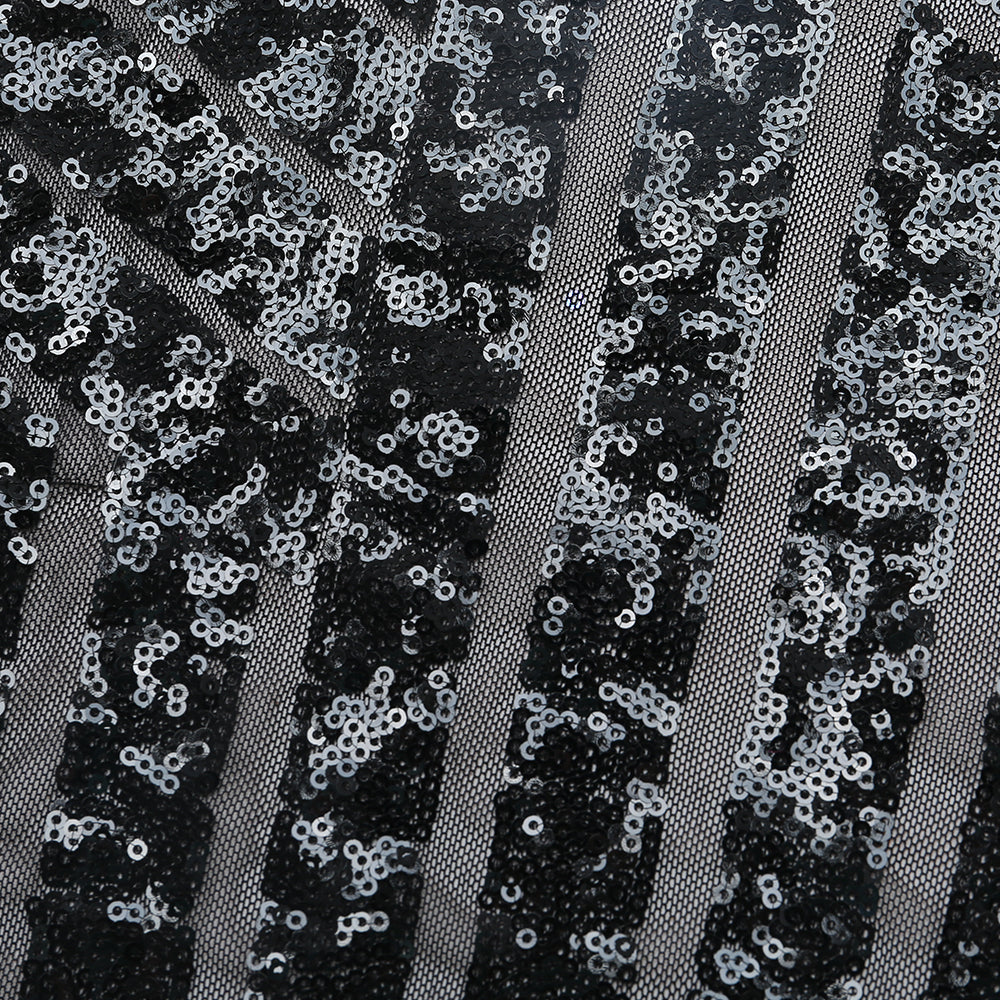 Load image into Gallery viewer, Sparkly Red Open Back Sequins Long Prom Dress with Slit