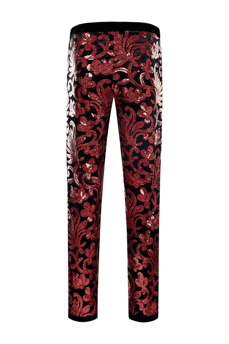 Load image into Gallery viewer, Royal Blue Sequins Men's 2 Pieces Suits