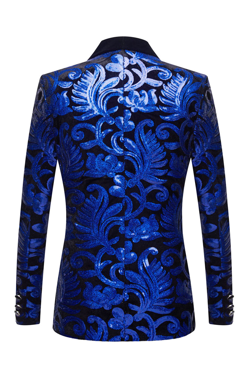 Load image into Gallery viewer, Red Sequins Men's 2 Pieces Suits