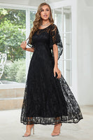 Load image into Gallery viewer, Lace Dusty Rose Mother of Bride Dress