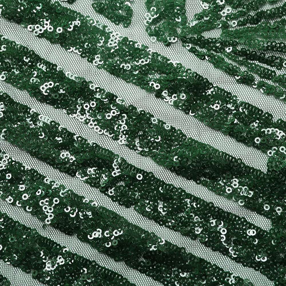 Load image into Gallery viewer, Sparkly Red Open Back Sequins Long Prom Dress with Slit