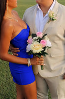 Load image into Gallery viewer, Lilac Sweetheart Keyhole Bodycon Short Prom Dress