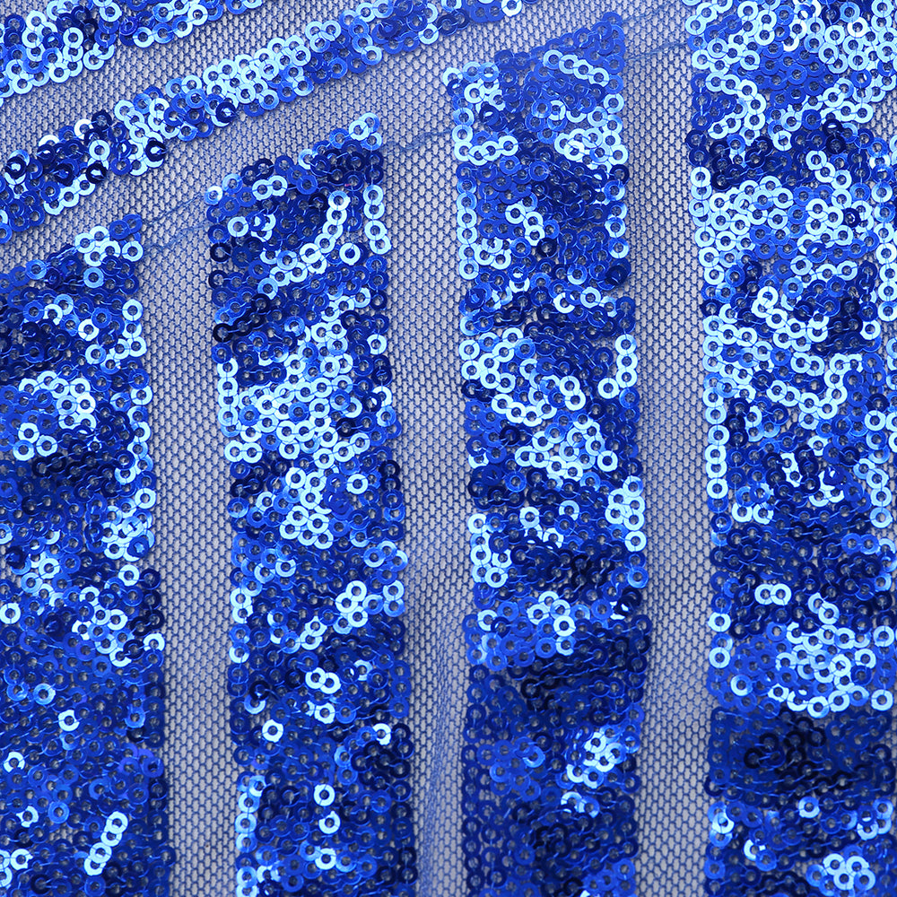 Load image into Gallery viewer, Sparkly Red Open Back Sequins Long Prom Dress with Slit