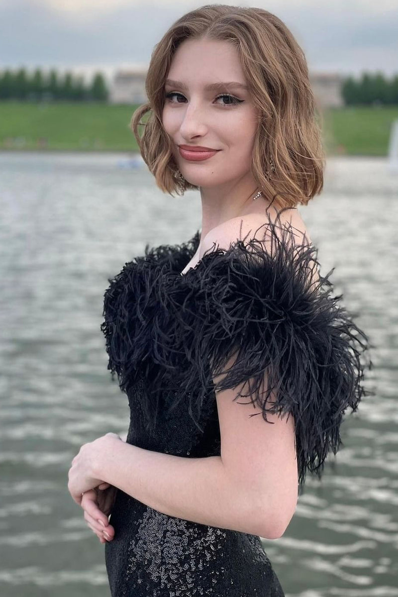 Feather clearance flapper dress