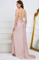 Load image into Gallery viewer, Sparkly Royal Blue Long Prom Dress with Beading