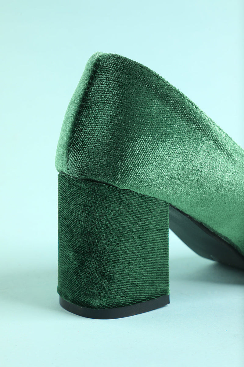 Load image into Gallery viewer, Women's Chunky Block High Heel