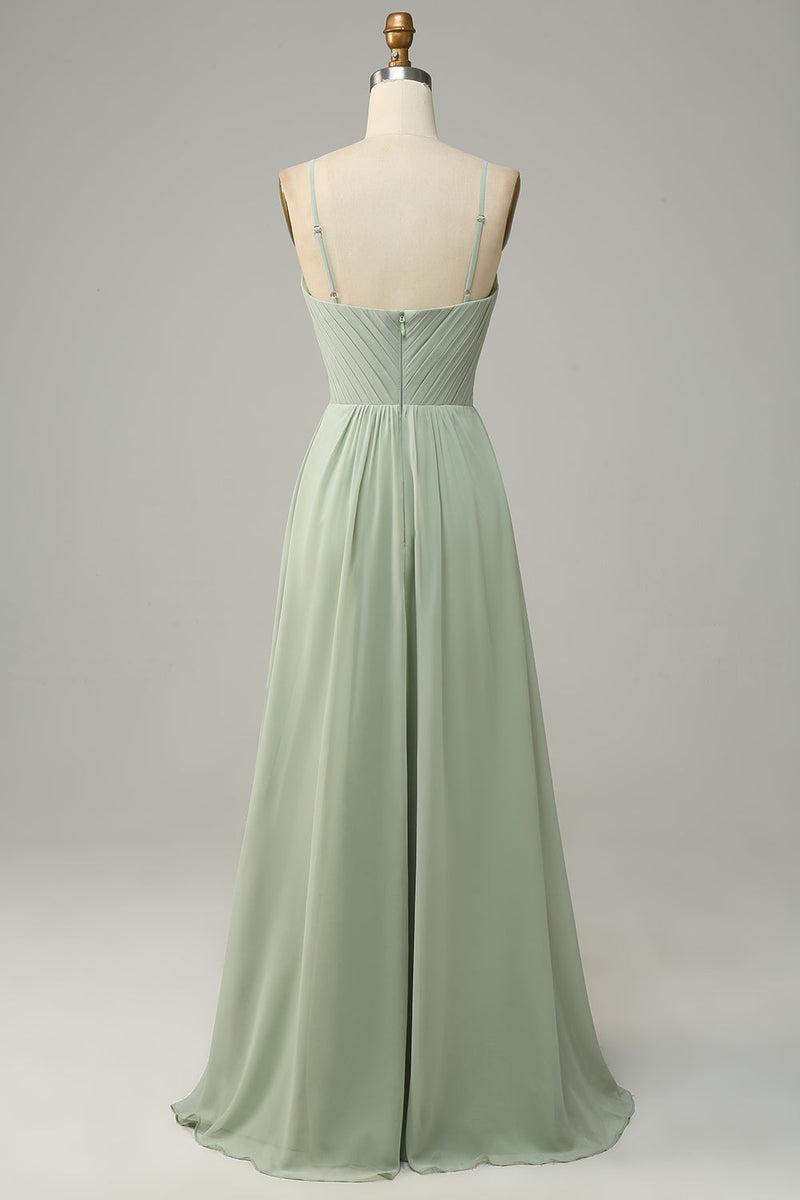 Dusty sage discount bridesmaid dresses uk
