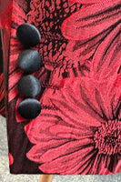 Load image into Gallery viewer, Glitter Burgundy Jacquard Shawl Lapel Men's Prom Suits