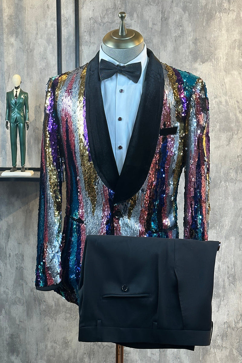 Mens sequin dinner jacket store
