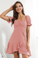 Load image into Gallery viewer, Off the Shoulder A-Line Little Black Dress