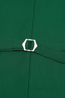 Load image into Gallery viewer, Green Single Breasted Shawl Lapel Men's Suit Vest