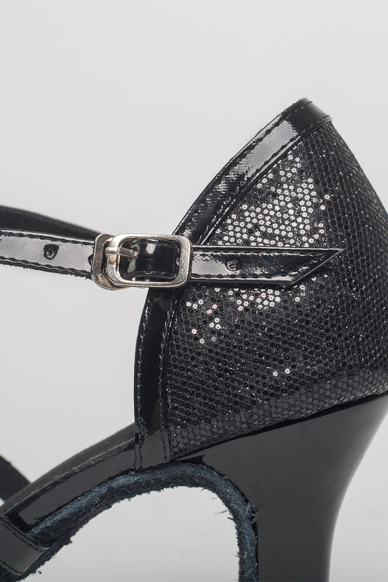 Load image into Gallery viewer, Vintage Style Dance Shoes with Sequins