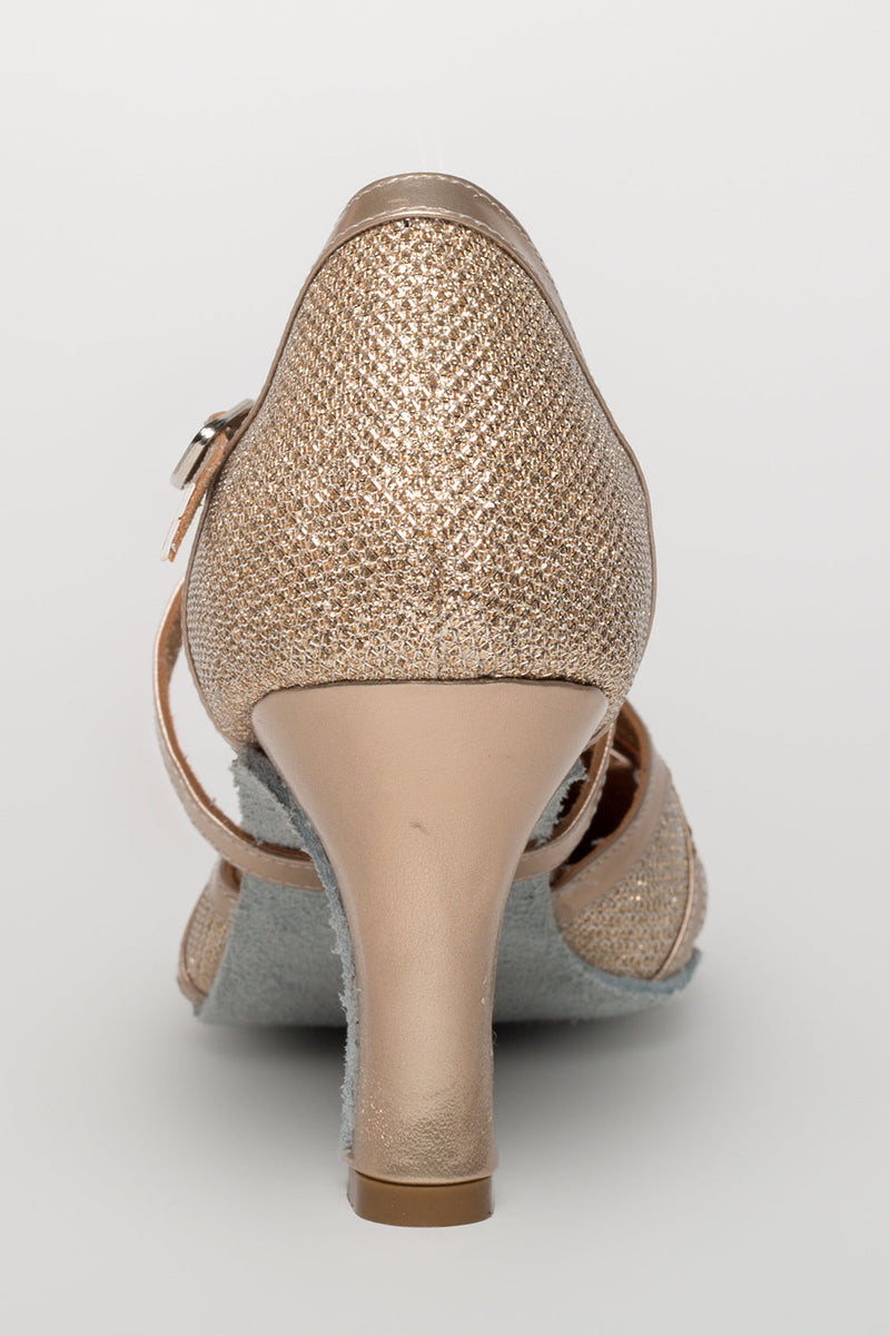 Load image into Gallery viewer, Vintage Style Dance Shoes with Sequins
