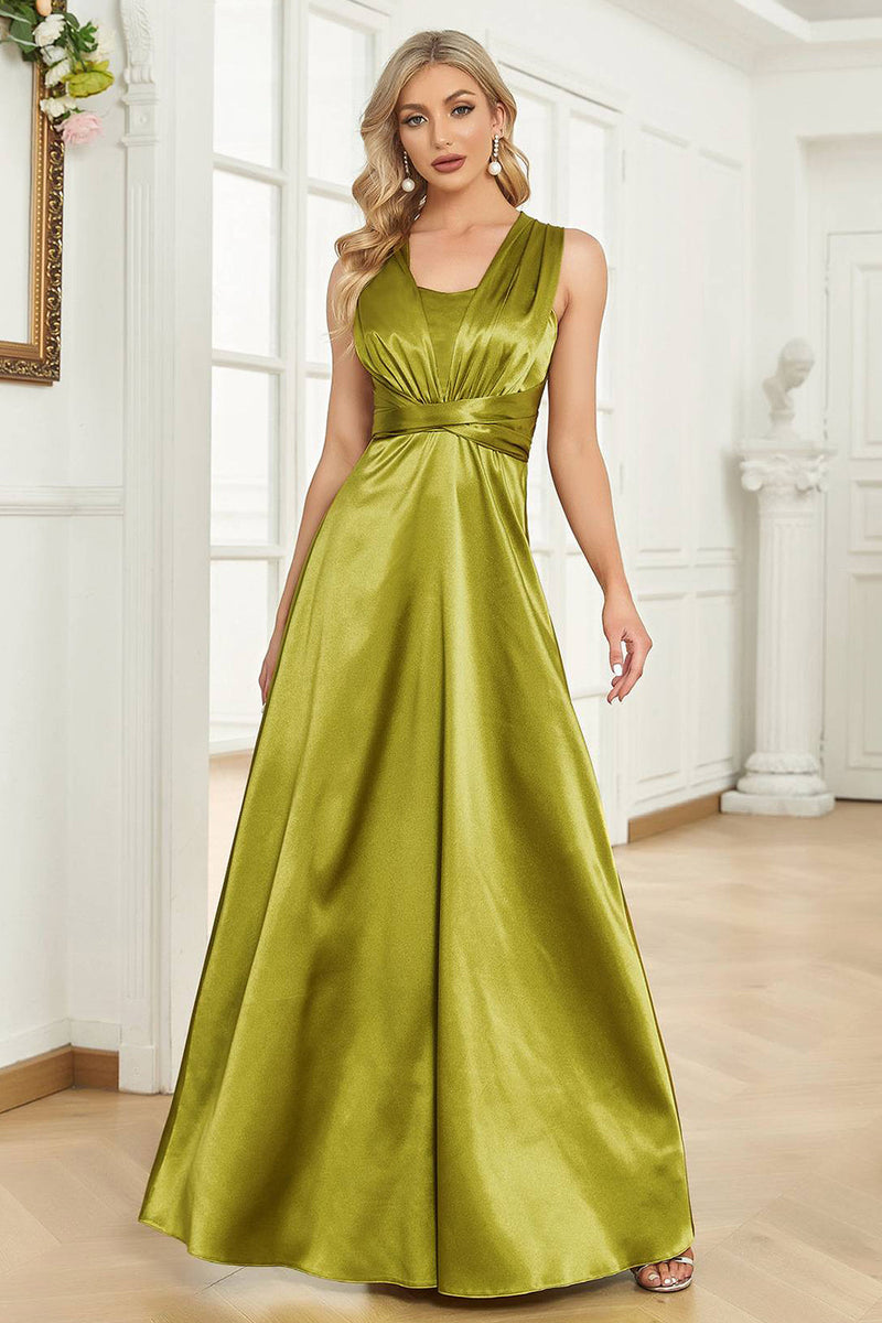 Lime green discount halter dress
