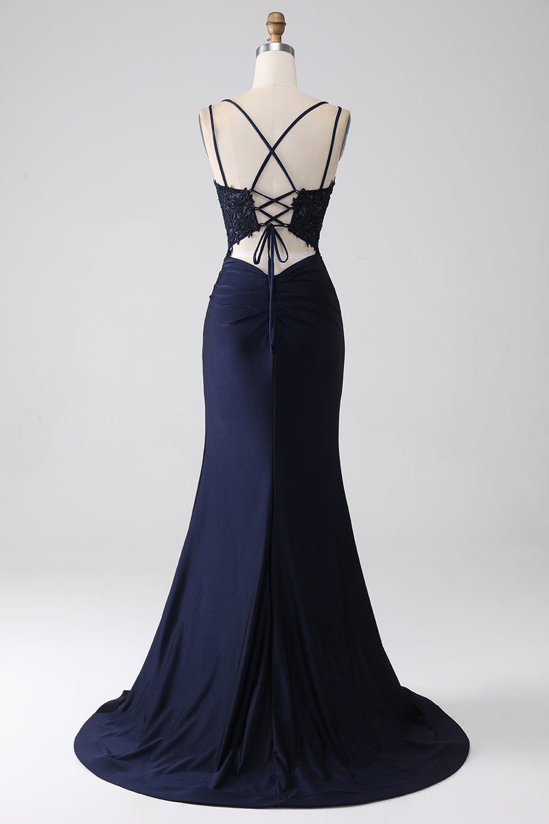 navy blue evening dress uk Woodland Fairy Costume for Adults, Purple Dress main image 0