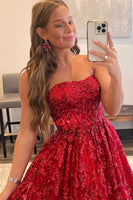 Load image into Gallery viewer, Sparkly Royal Blue Long Prom Dress with Pockets