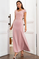 Load image into Gallery viewer, Mermaid Mother of the Bride Dress with Lace