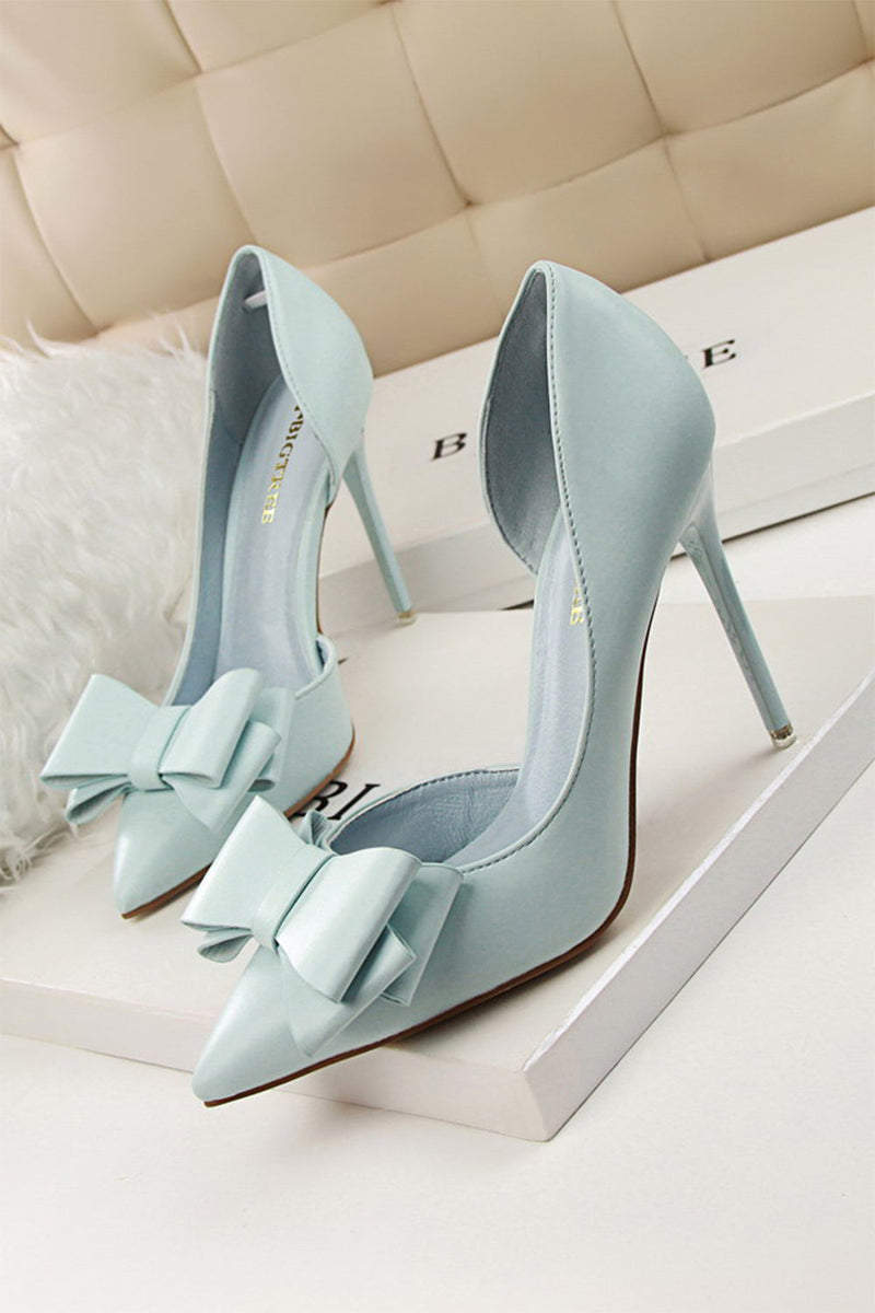Teal blue deals high heels