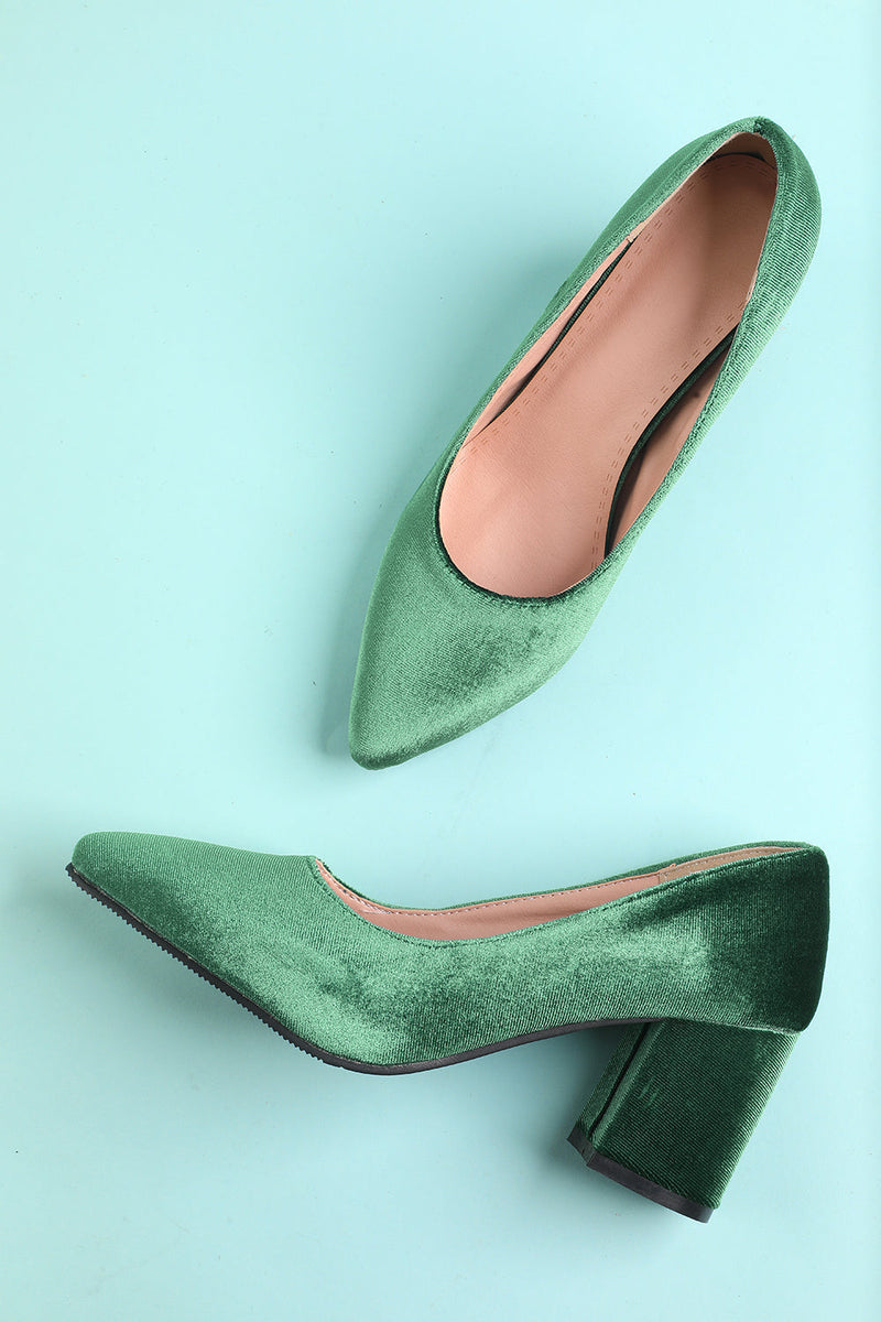 Load image into Gallery viewer, Women's Chunky Block High Heel