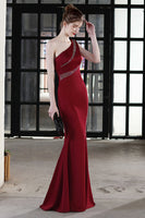 Load image into Gallery viewer, Black Mermaid Prom Dress with Beading