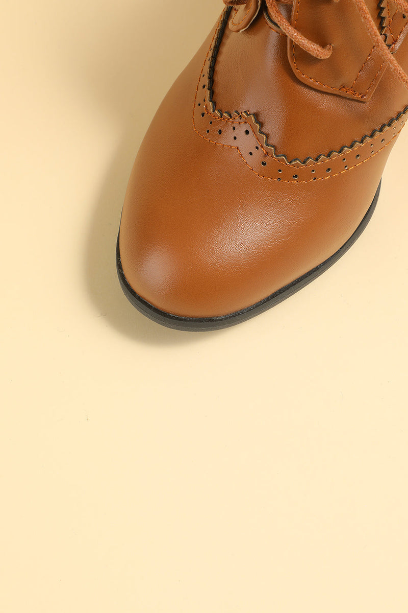 Load image into Gallery viewer, Black Leather Chunky Heels