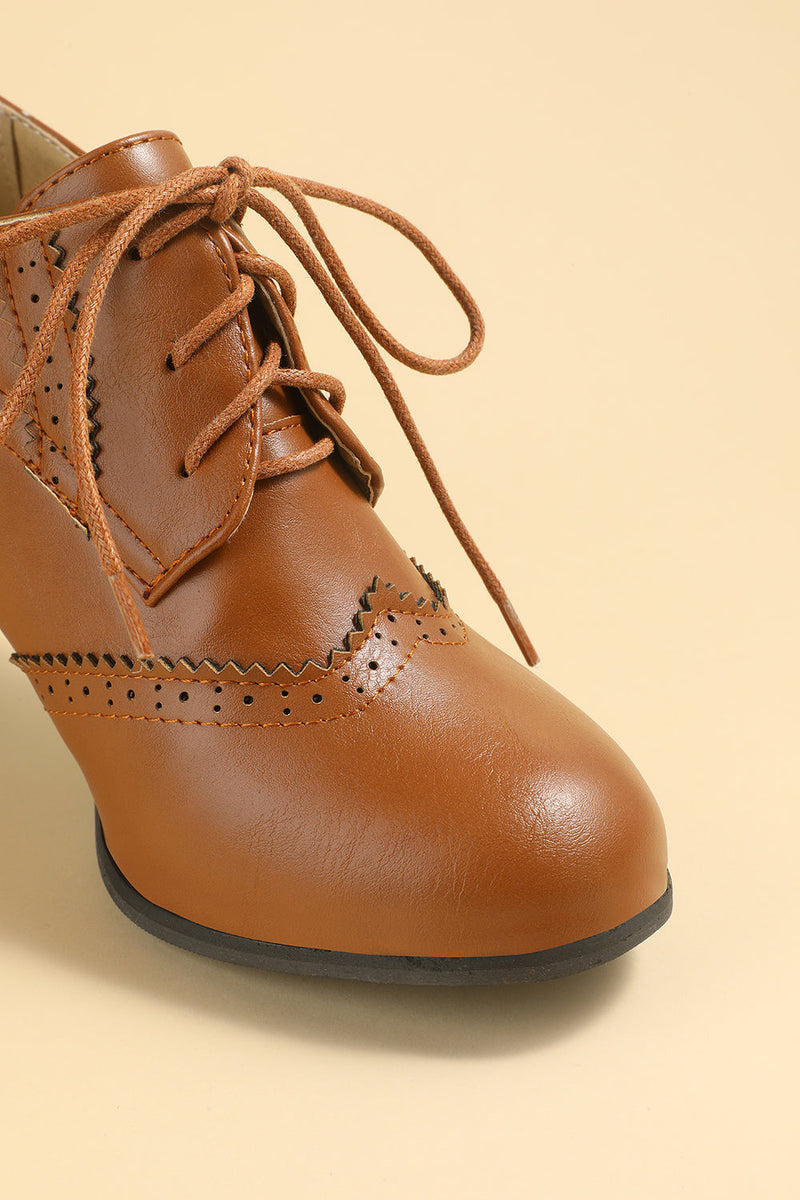 Load image into Gallery viewer, Black Leather Chunky Heels