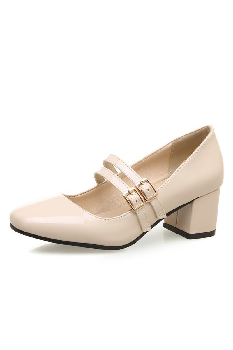 Load image into Gallery viewer, Red Straps Retro Heels