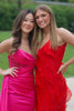 Load image into Gallery viewer, Sunset Backless Spaghetti Straps Prom Dress With Slit