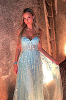 Load image into Gallery viewer, White Off the Shoulder Prom Dress with Appliques