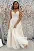Load image into Gallery viewer, White Off the Shoulder Prom Dress with Appliques