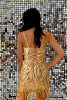 Load image into Gallery viewer, Sparkly Hot Pink Bodycon Short Prom Dress with Tassels