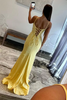 Load image into Gallery viewer, Glitter Black Corset Spaghetti Straps Mermaid Long Prom Dress with Slit
