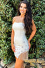 Load image into Gallery viewer, Pink Tight Short Party Dress with Star and Fringes