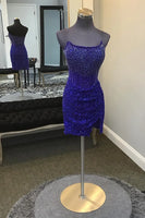 Load image into Gallery viewer, Sparkly Golden Strapless Tight Corset Rhinestones Short Prom Dress