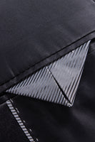 Load image into Gallery viewer, Navy Shawl Lapel One Button Embroidery Men&#39;s Party Blazer