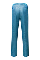 Load image into Gallery viewer, Glitter Grey 2 Piece Peak Lapel One Button Men&#39;s Party Suits