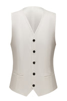 Load image into Gallery viewer, White Shawl Lapel 2 Piece Men&#39;s Prom Suits