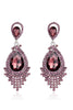 Load image into Gallery viewer, Champagne Tassel Glass Luxury Drop Earrings