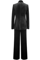 Load image into Gallery viewer, Royal Blue Velvet Single Button Women&#39;s Suits