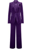 Load image into Gallery viewer, Royal Blue Velvet Single Button Women&#39;s Suits