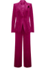 Load image into Gallery viewer, Royal Blue Velvet Single Button Women&#39;s Suits