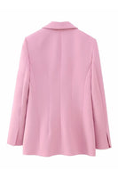 Load image into Gallery viewer, Pink Shawl Lapel One Button 2 Pieces Women Suits